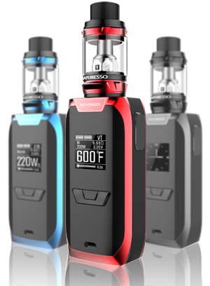 Vaporesso Revenger Kit includes 2x 18650 batteries