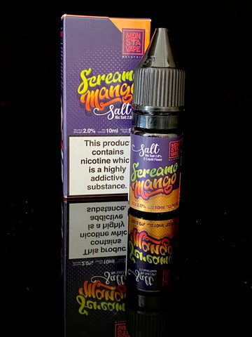 SCREAMO MANGO NIC SALT BY MONSTA VAPE 2.0% 10ML