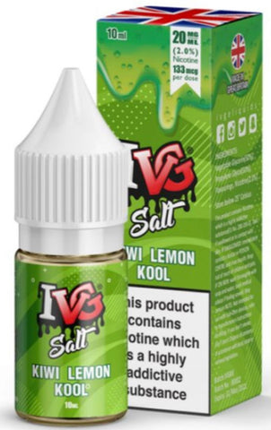 KIWI LEMON COOL NIC SALT BY IVG 10ml 20mg