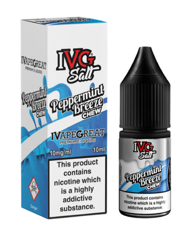 PEPPERMINT BREEZE CHEW NIC SALT BY IVG 10ml 20mg